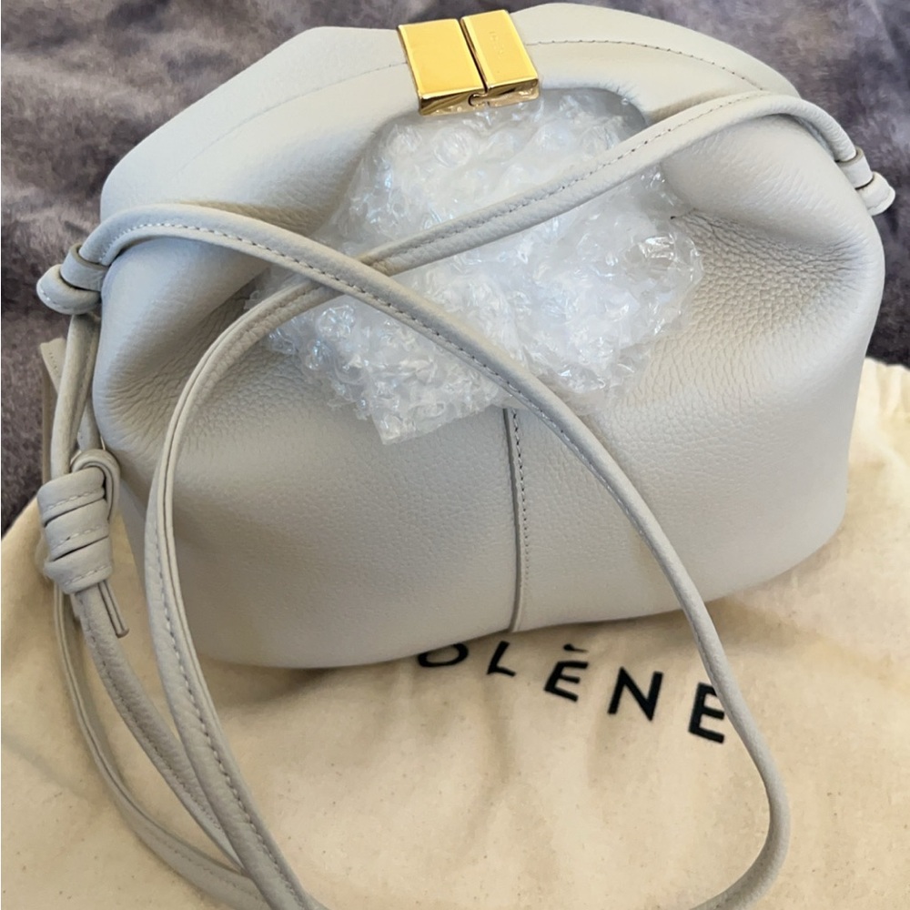 Polene bag in white